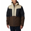 Columbia Winter Jacket Wallowa Park 3in1 Interchange (waterproof/breathable) beige/brown Men